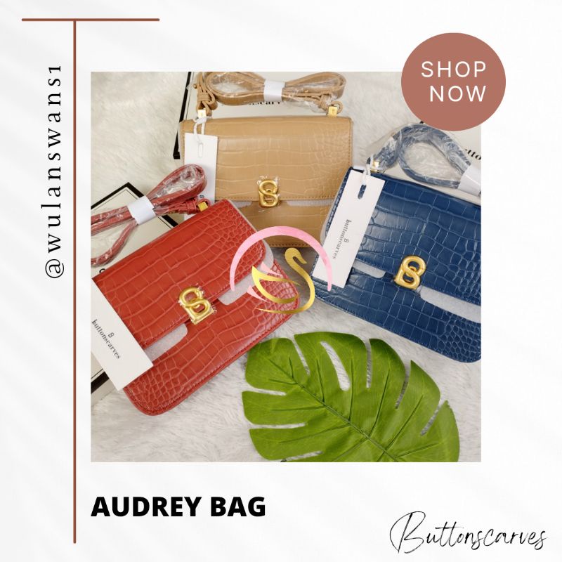 Audrey Bag By Buttonscarves Original No Preloved Ori Tas Audrey Buttonscarves