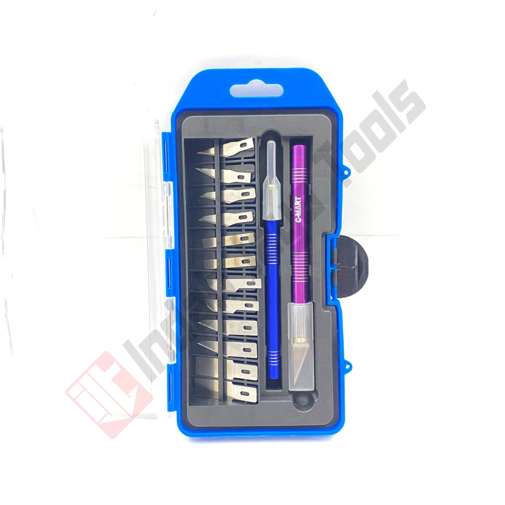 Hobby Knife Set Cmart / Pisau Ukir Pahat / Cutter Set