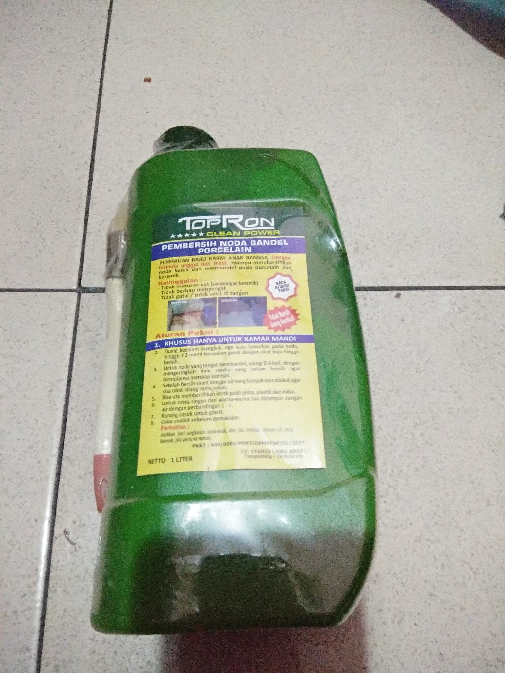 Topron Pembersih Lantai
