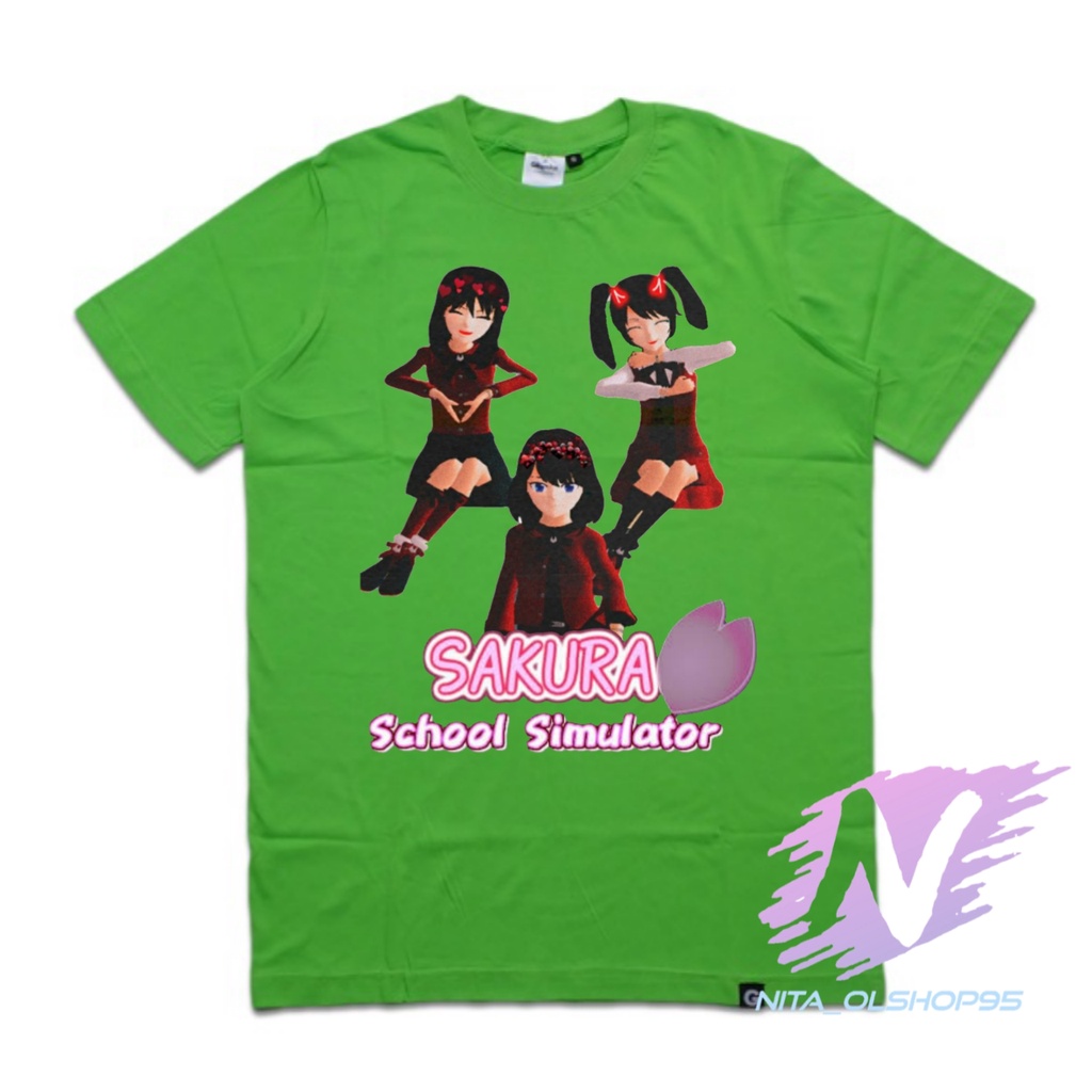 kaos sakura school simulator baju kaos anak sakura sahabat