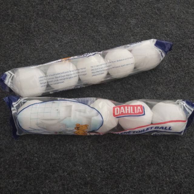 Kamper kapur barus toilet ball Dahlia isi 3 atau 5 dan 6