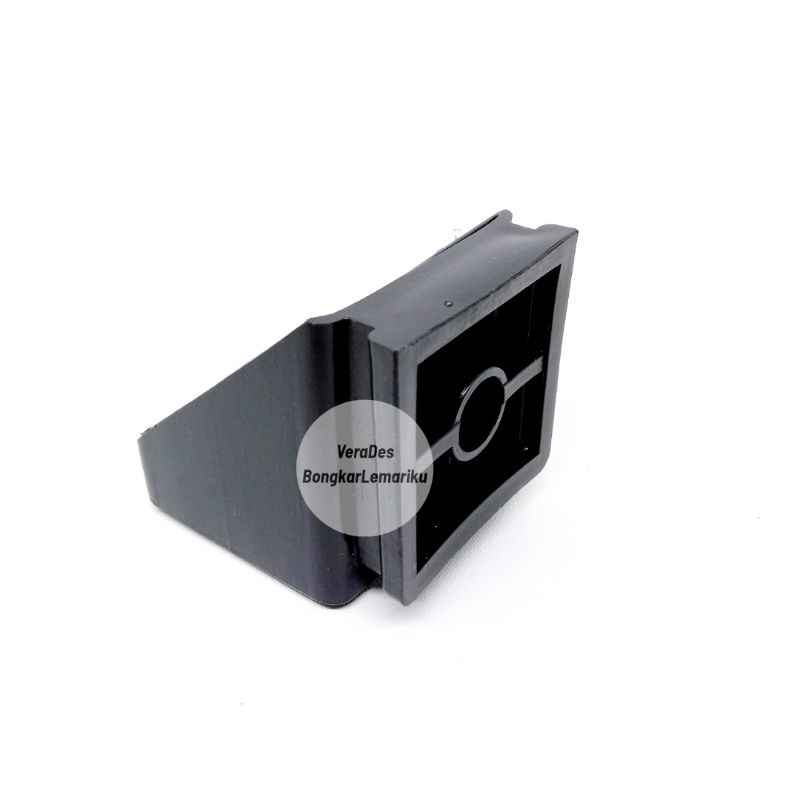 Tutup Hollow 4x4 Plastik Miring / Kaki Kursi Meja Holo