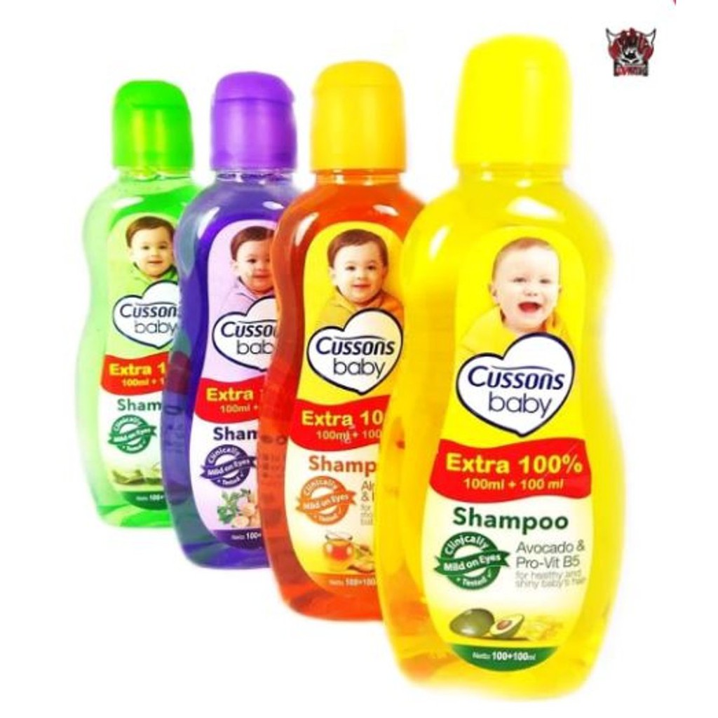 Cussons Baby Shampoo 100ml + 100ml / Shampoo Bayi