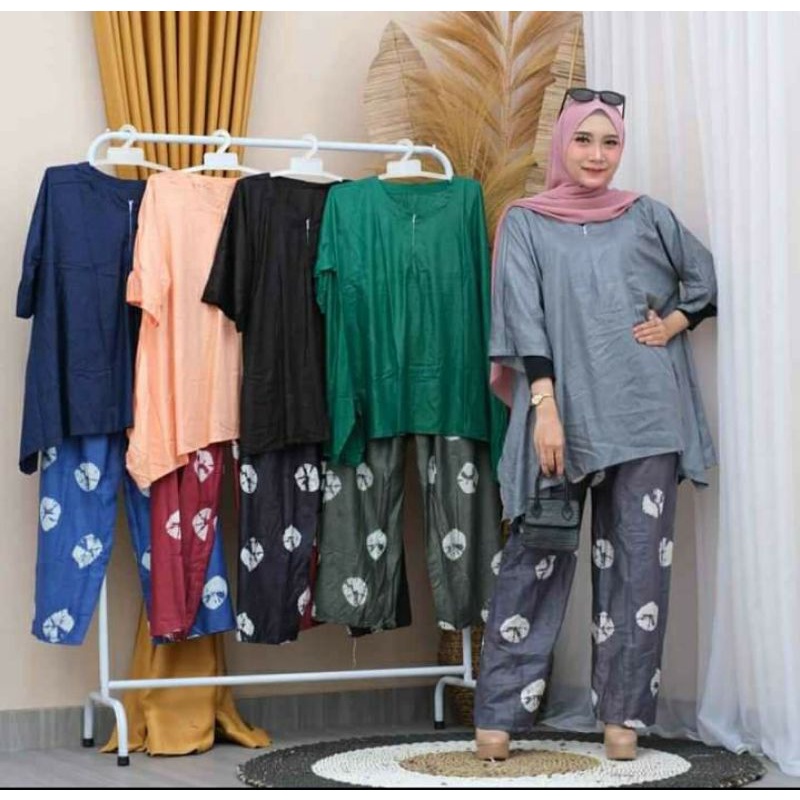 one set Waka - Waka super jumbo || setelan Cp Waka Jumbo || Grosir Waka solo