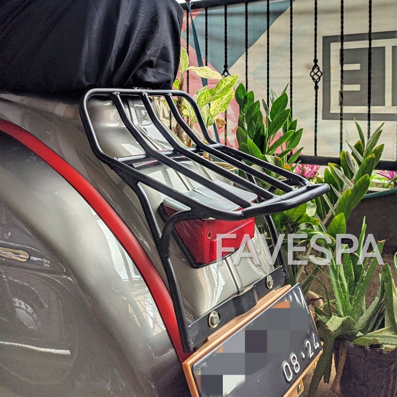 RAK BELAKANG BACKRACK VESPA SUPER SPRINT PX MINIMALIS