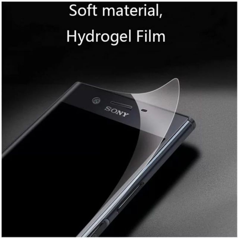 anti gores hydrogel sony xperia xz1 compact clear bening docomo au softbank global