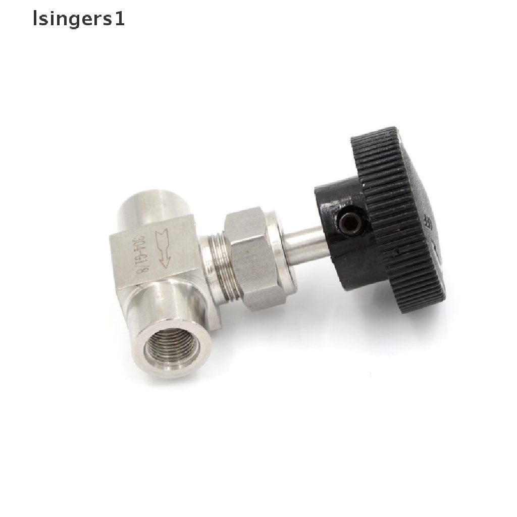 (lsingers1) Katup Kontrol Aliran Air / Gas / Minyak 3 / 8 &quot;BSP Female Bahan Stainless Steel