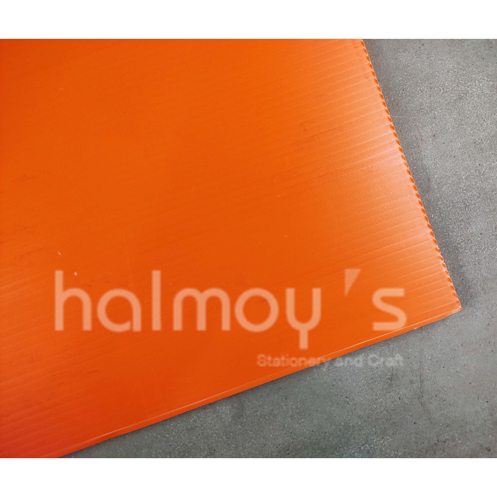 

IMPRA / ALVA / PP BOARD UK. 75 X 100 CM 3 MM WARNA ORANGE