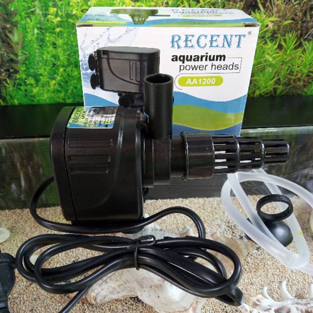 RECENT AA 1200 RC-AA1200 Pompa Air Aquarium Aquascape Hidroponik Power Head Submersible Pump