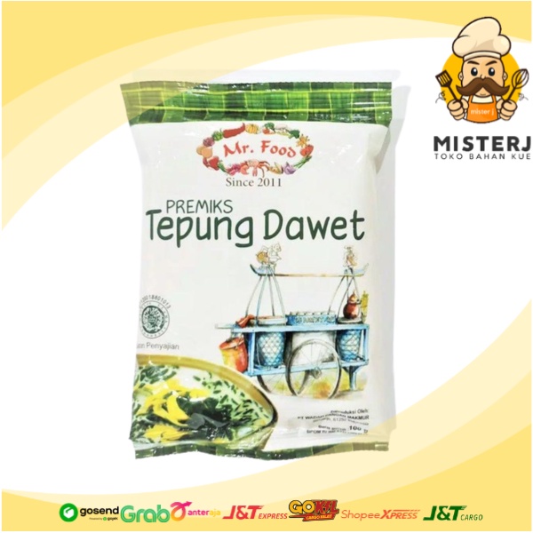 

Mr Food Tradisional | Tepung Dawet Premiks | Tepung Dawet Instan Siap Pakai | 100 Gram