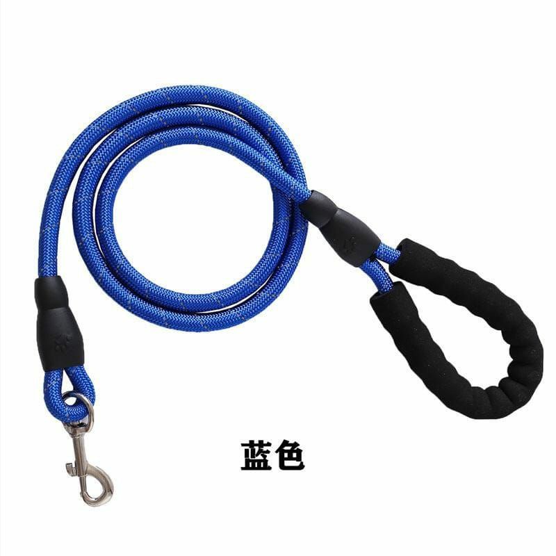 Tali tuntun anjing harness leash bahan nylon