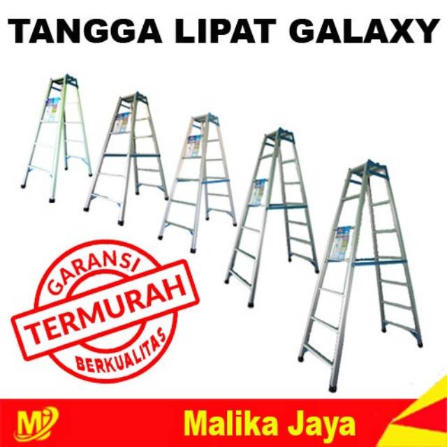 Tangga Lipat Aluminium Galaxy 2 Meter
