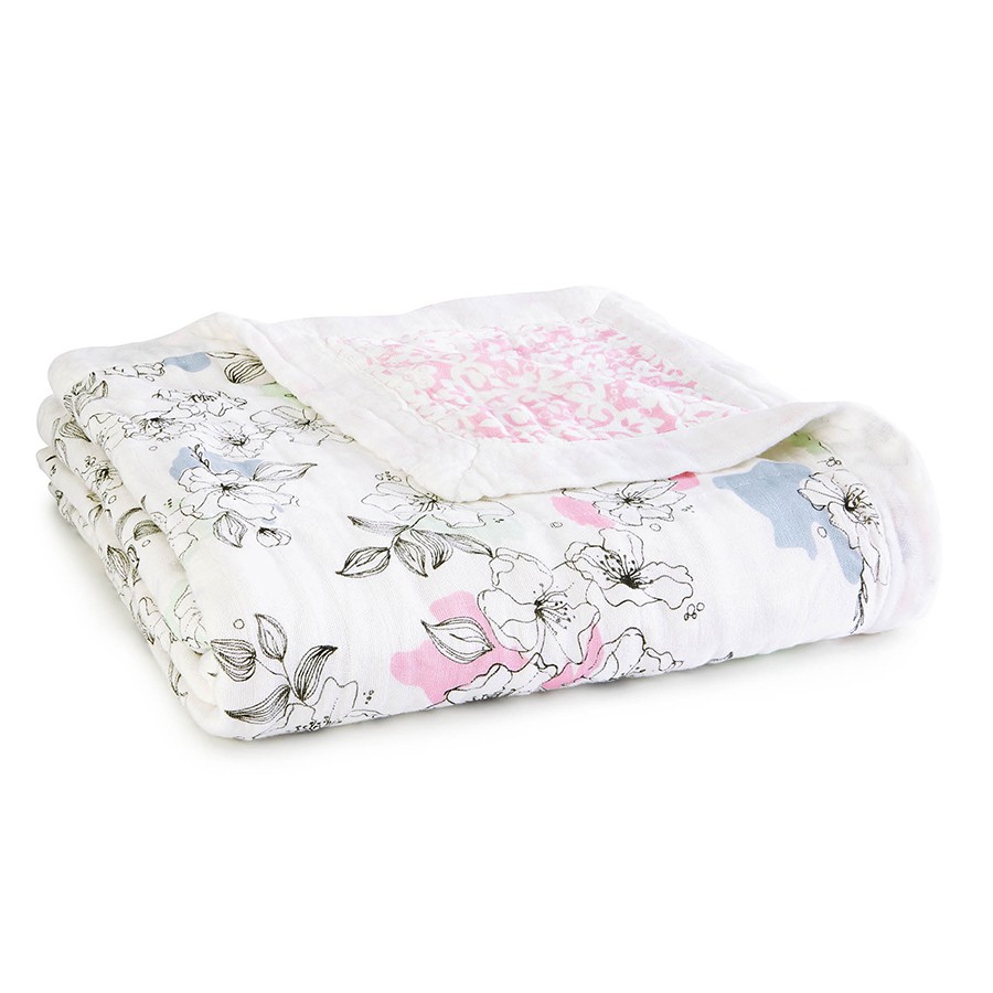 Aden Anais Silky Soft Dream Blanket Meadowlark Selimut Bayi Dan Anak Shopee Indonesia