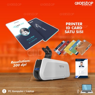 Paket Printer ID Card SMART-51s + Ribbon YMCKO PN: 650687