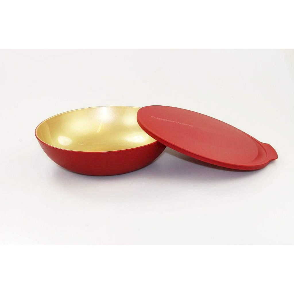 BOWL MERAH GOLD TUPPERWARE limited