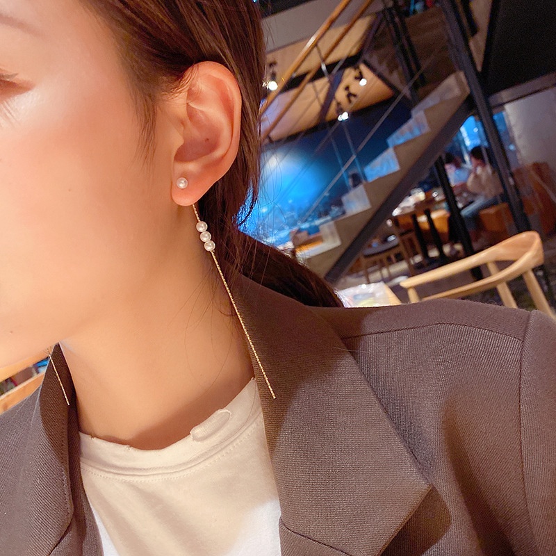 Anting AT57 Panjang S925 /Earring / aksesoris /Accessories  /Deluna BB