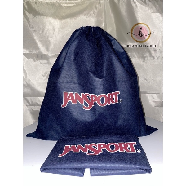 DUSTBAG JANSPORT Pengganti Sarung Tas Pelindung Debu Serut Dust Bag DB Branded