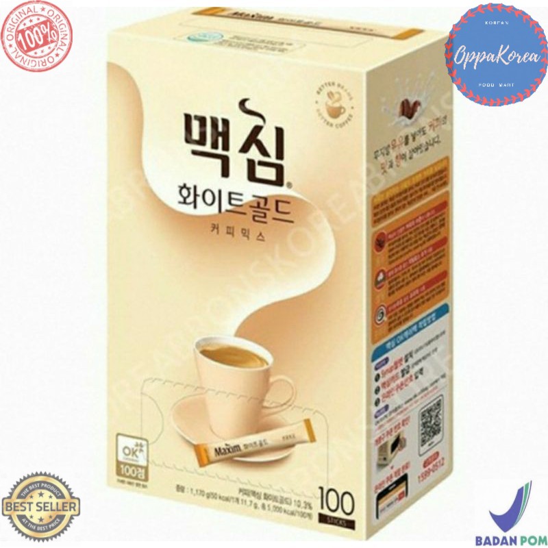 

Maxim White Gold Caffee Mix 100 pcs