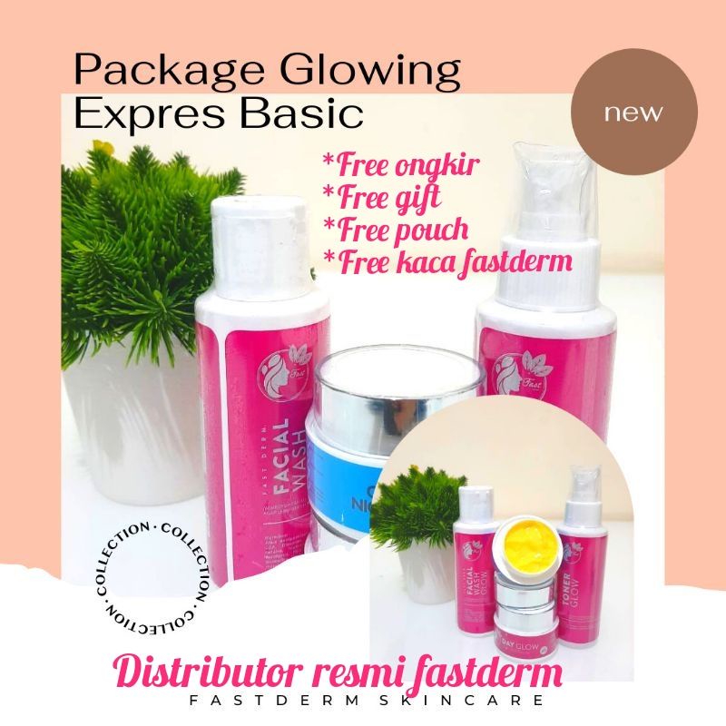 PAKET GLOWING EXPRESS FASDERM / FAST DERM / PAKET BASIC