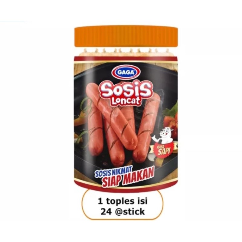 

GAGA SOSIS Loncat rasa sapi 1 toples
