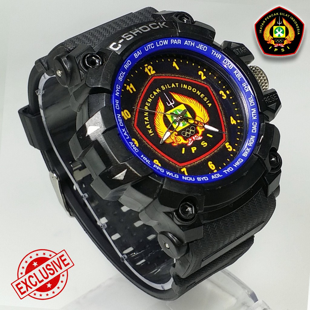 ( BEST QUALITY ) JAM TANGAN IKATAN PENCAK SILAT INDONESIA { IPSI }