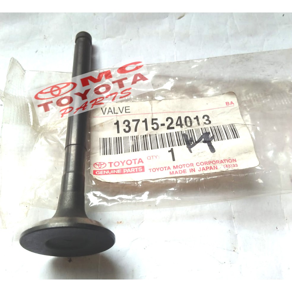 Klep Api / Klep Katup valve Exhaust Starlet Corolla 13715-24013