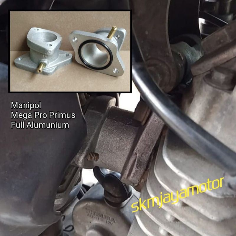 INTAKE MANIFOLD MANIPUL MANIPOL MEGAPRO NEW PRIMUS FULL ALUMUNIUM DIRAL