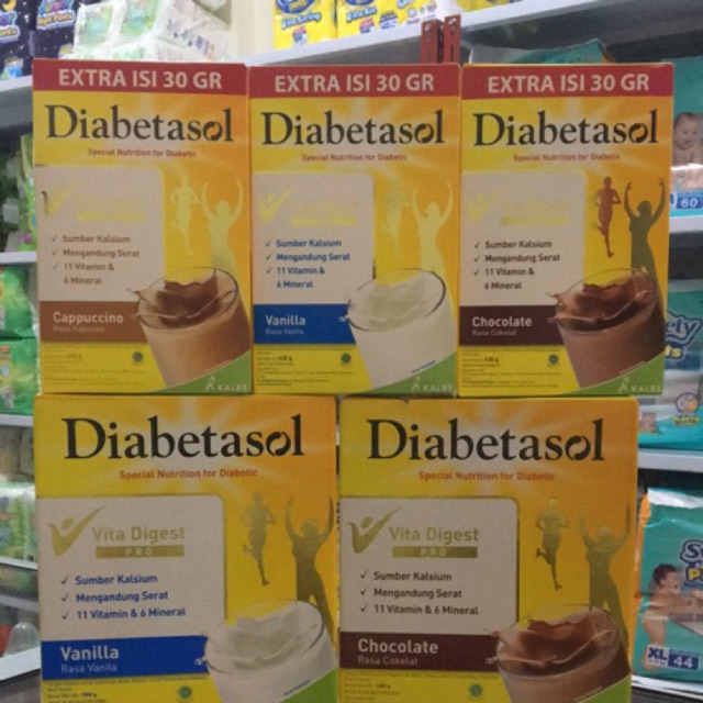 

Susu Diabetasol 1kg dan 630gr