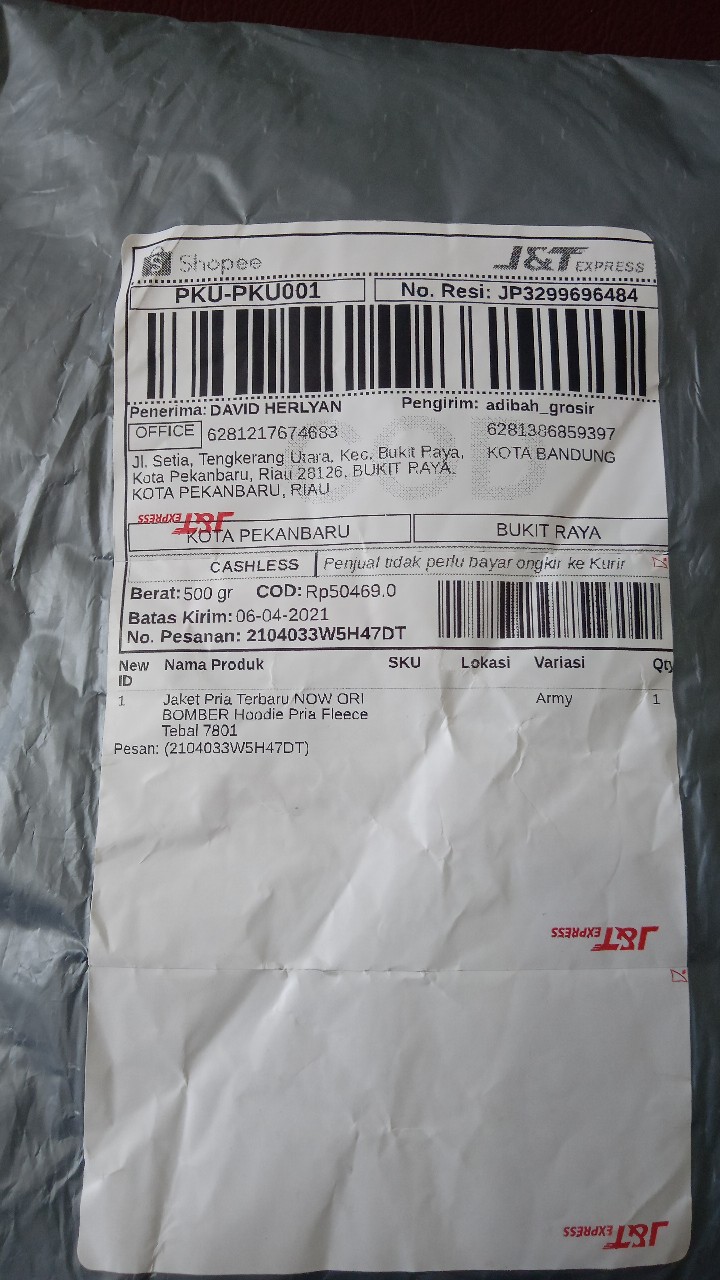 Baju Batik Pria Slimfit Big Size M L Xl Xxl Atasan Kemeja Batik Lengan Panjang Original