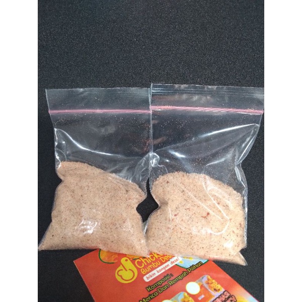 

[TERLARIS ]ISI 25Gr [UNTUK 1KG AYAM]BUMBU MARINASI AYAM FRIED CHICKEN