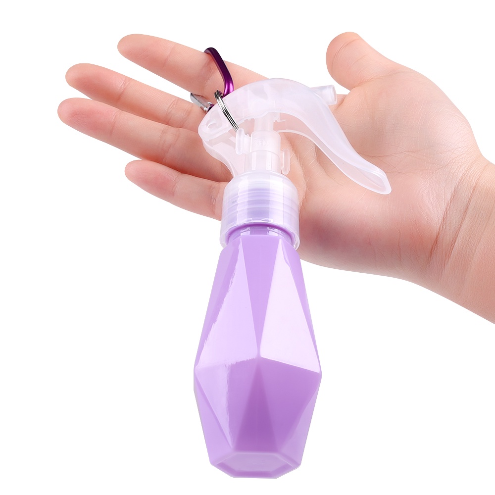 Botol Semprot Hand Sanitizer Alkohol Portable 60ml Dengan Gantungan Kunci Untuk Travel