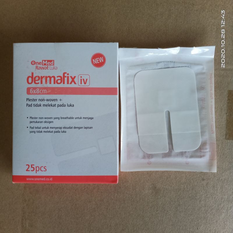 Dermafix IV plester 6 x 8 cm