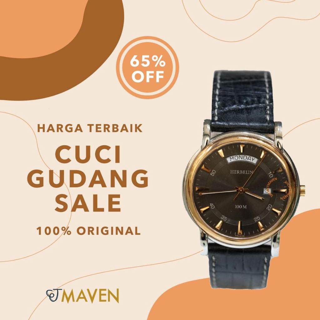 Jam Tangan Michel Herbelin MH 18643/TR14