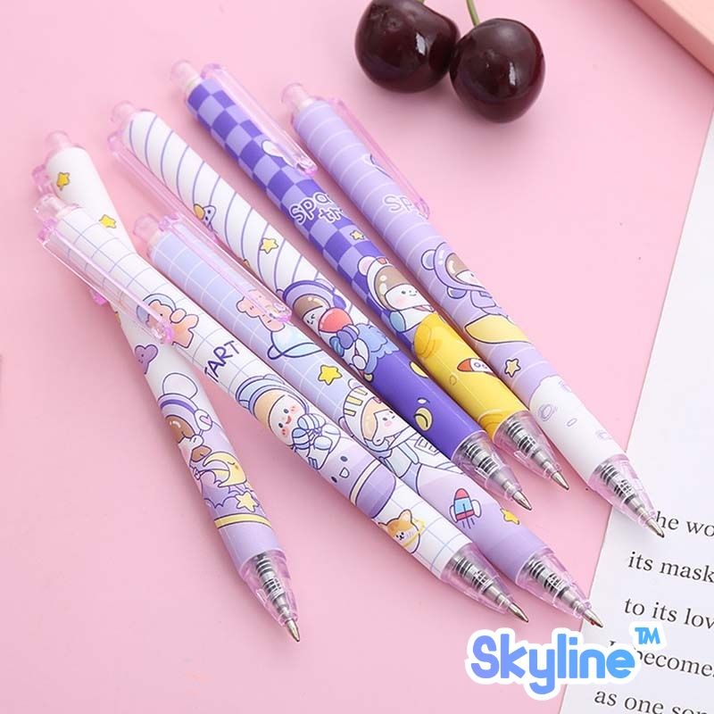 

Pulpen / Pen Tekan Alat Tulis Dengan Motif Astronout Yang Lucu Dan Imut