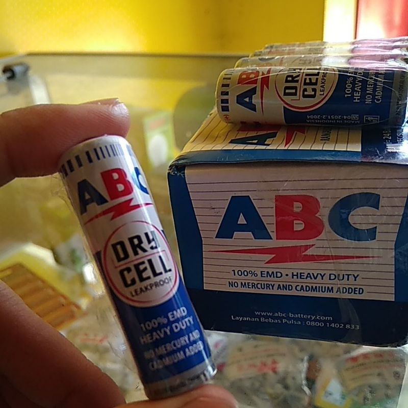 batu baterai ABC AA A2 satuan