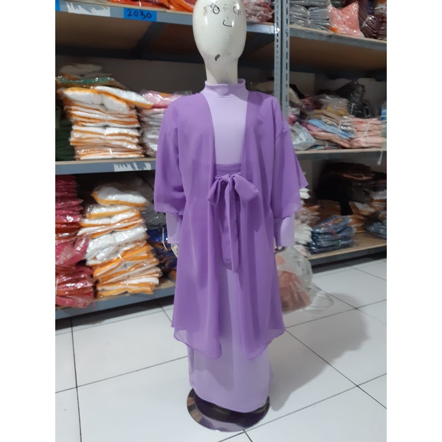 406#/gamis anak/baju anak/baju anak perempuan fashion muslim anak