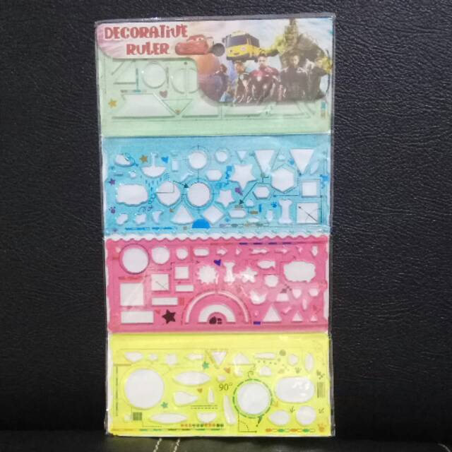 

Penggaris Dekoratif / Penggaris Aneka Bentuk