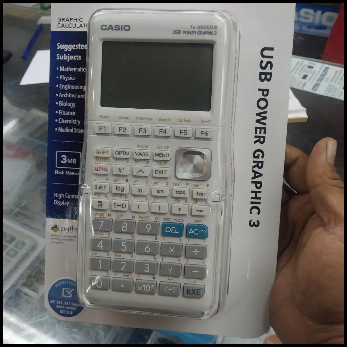 

Kalkulator Casio Graphic Fx 9860Gii Sd Garansi Resmi [212]