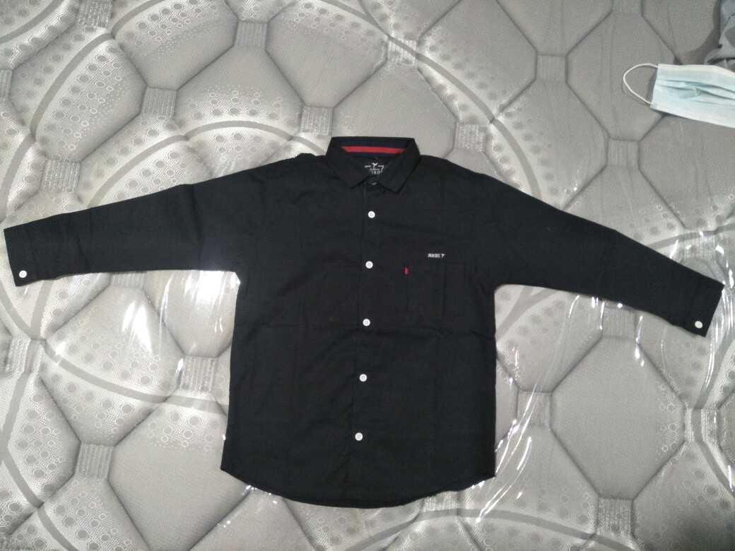 Jnjkids Store Kemeja Panjang Anak Polos