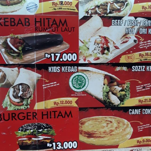 

Kebab frozen