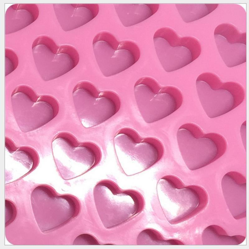 Cetakan Coklat Es Batu Ice Cube Tray Mold Model Love - HP8163 - Pink