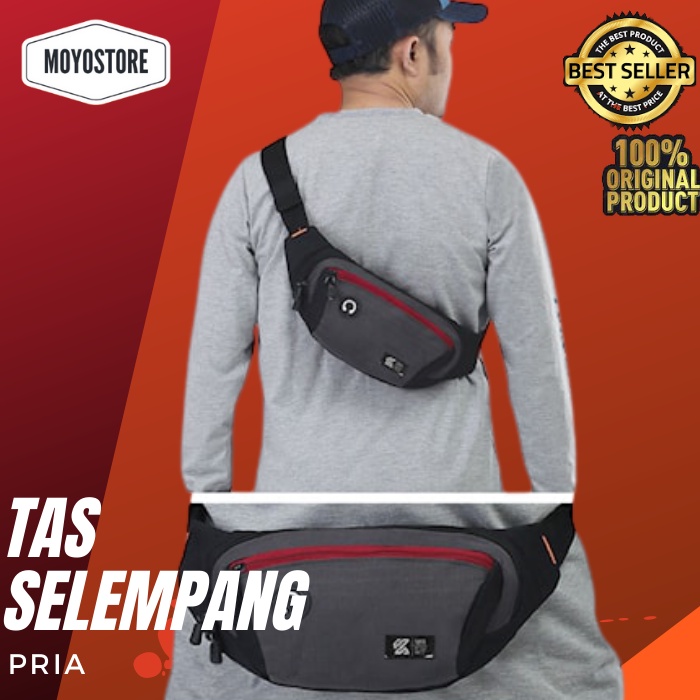 Tas Pinggang Pria Tas Waist Bag Pria 274 - Tas Selempang Pria Tas Multifungsi Tas Jogging Pria Tas G