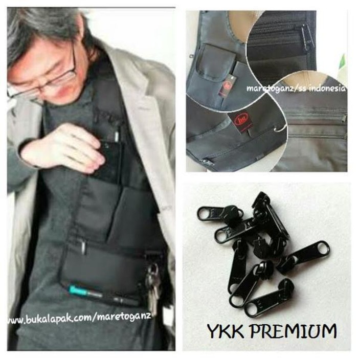 Tas Promo gadget pundak bahu army polisi FBI agen 007 bag organizer