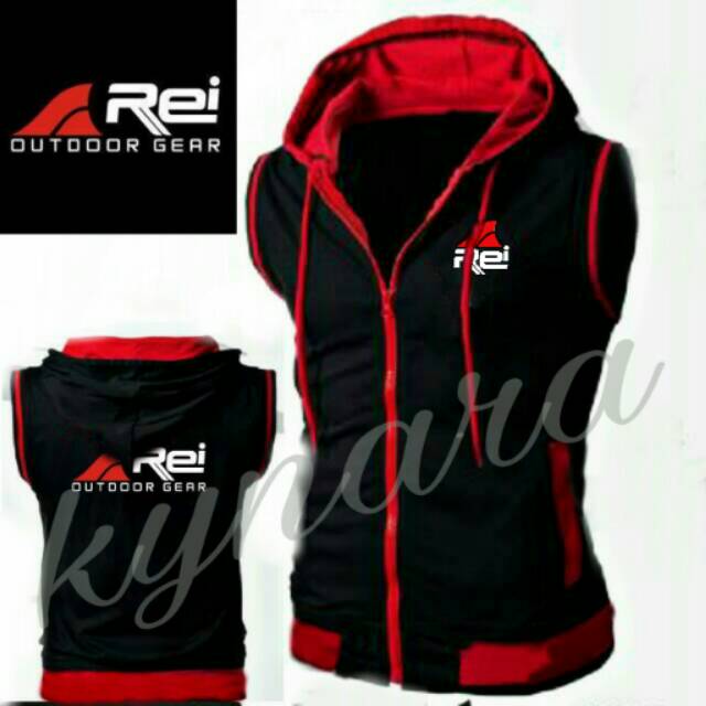 Jaket rompi zipper REI OUTDOOR