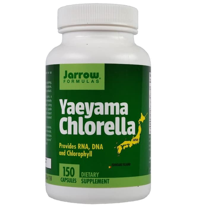 Jarrow Formulas Yaeyama Chlorella 150 Caps - Detox - Detox Logam Berat