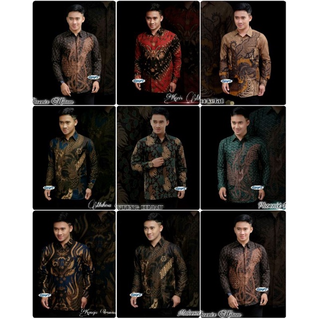 EXLUSIVE KEMEJA BATIK FORMAL SEGALA ACARA