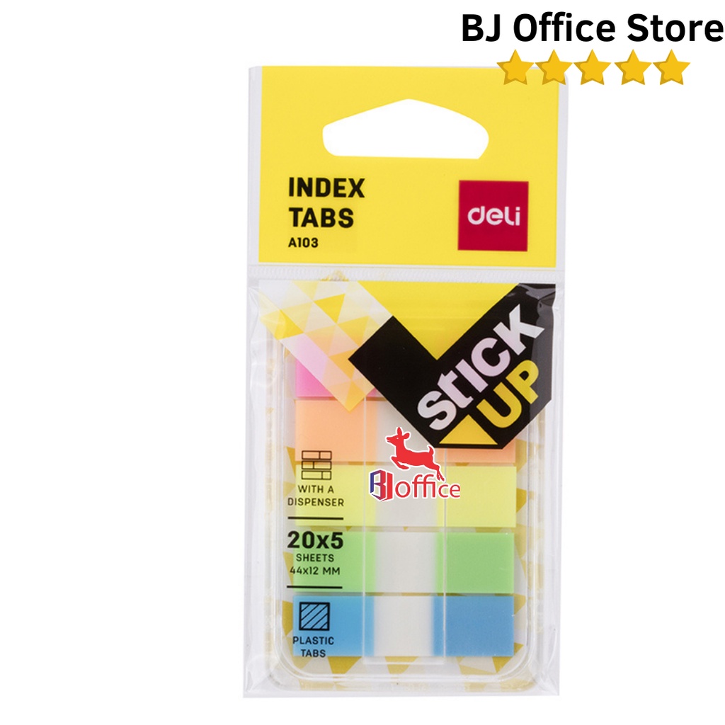 

Index Tabs Deli A103 - Sticky Notes