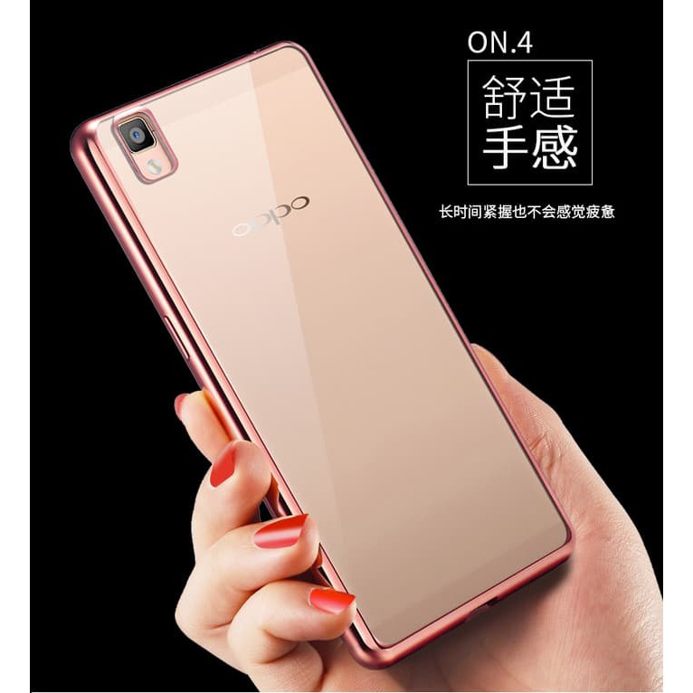 KEREN BANGET TPU SHINE Oppo R7 Lite R7s R7sf soft case back cover casing silikon hp