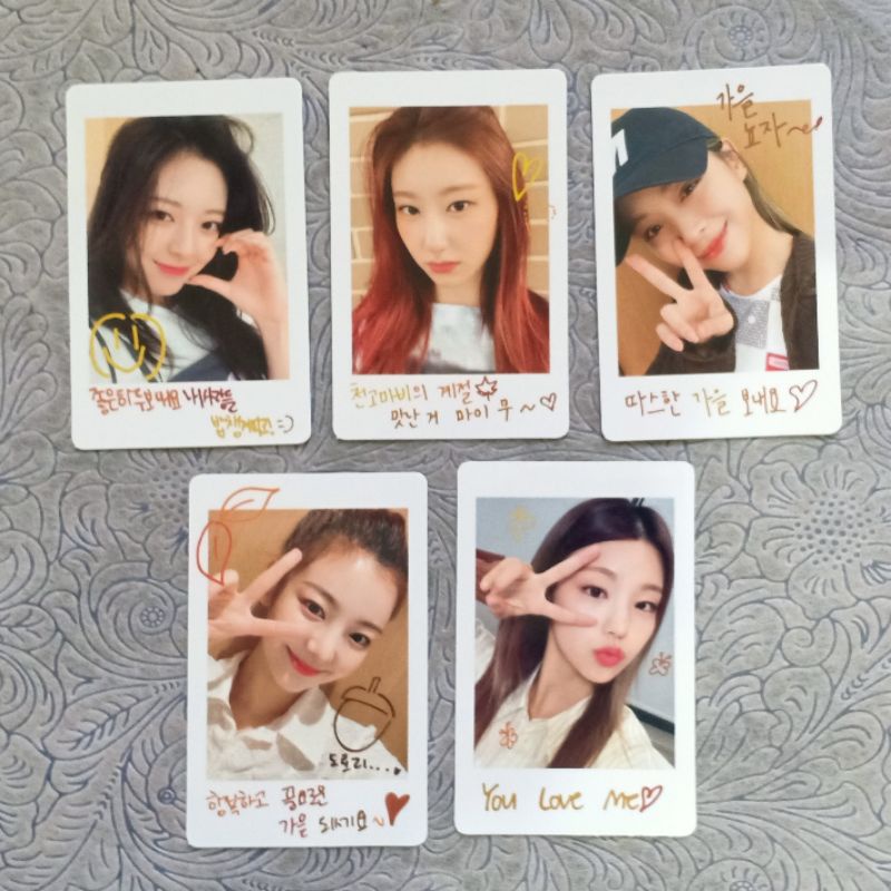 Official Polaroid ITZY No Bad Days September