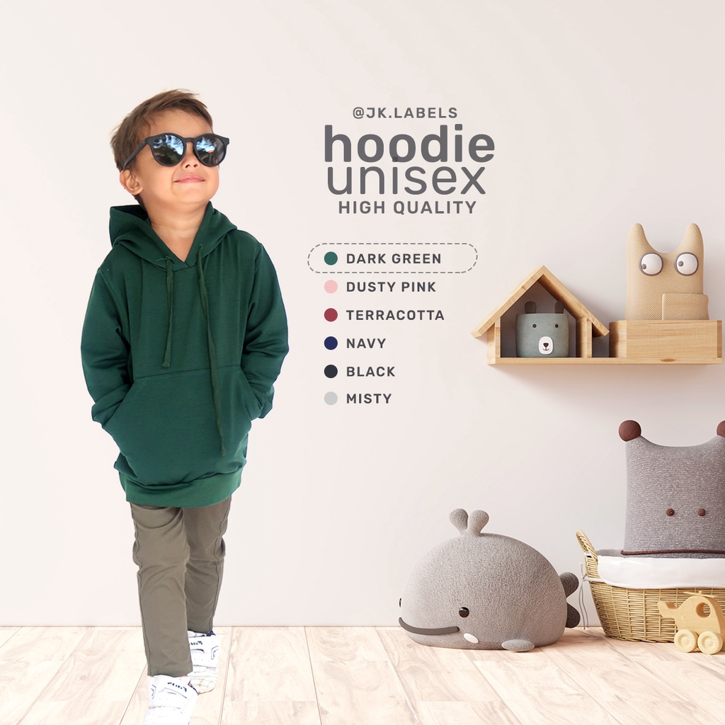 JK LABELS - HOODIE (1 - 8 TAHUN)